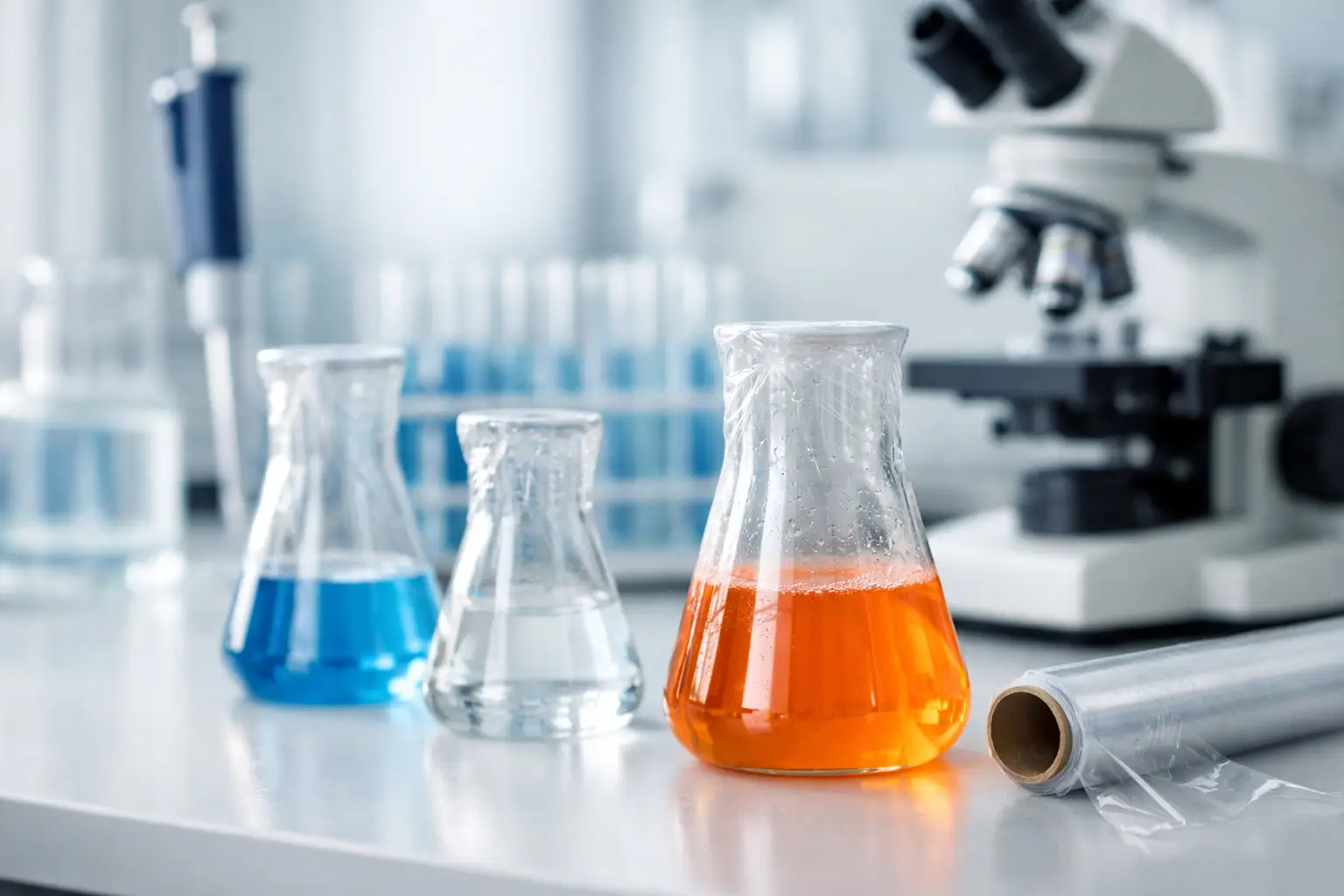 Sealing Film for Laboratory Flasks That Works
